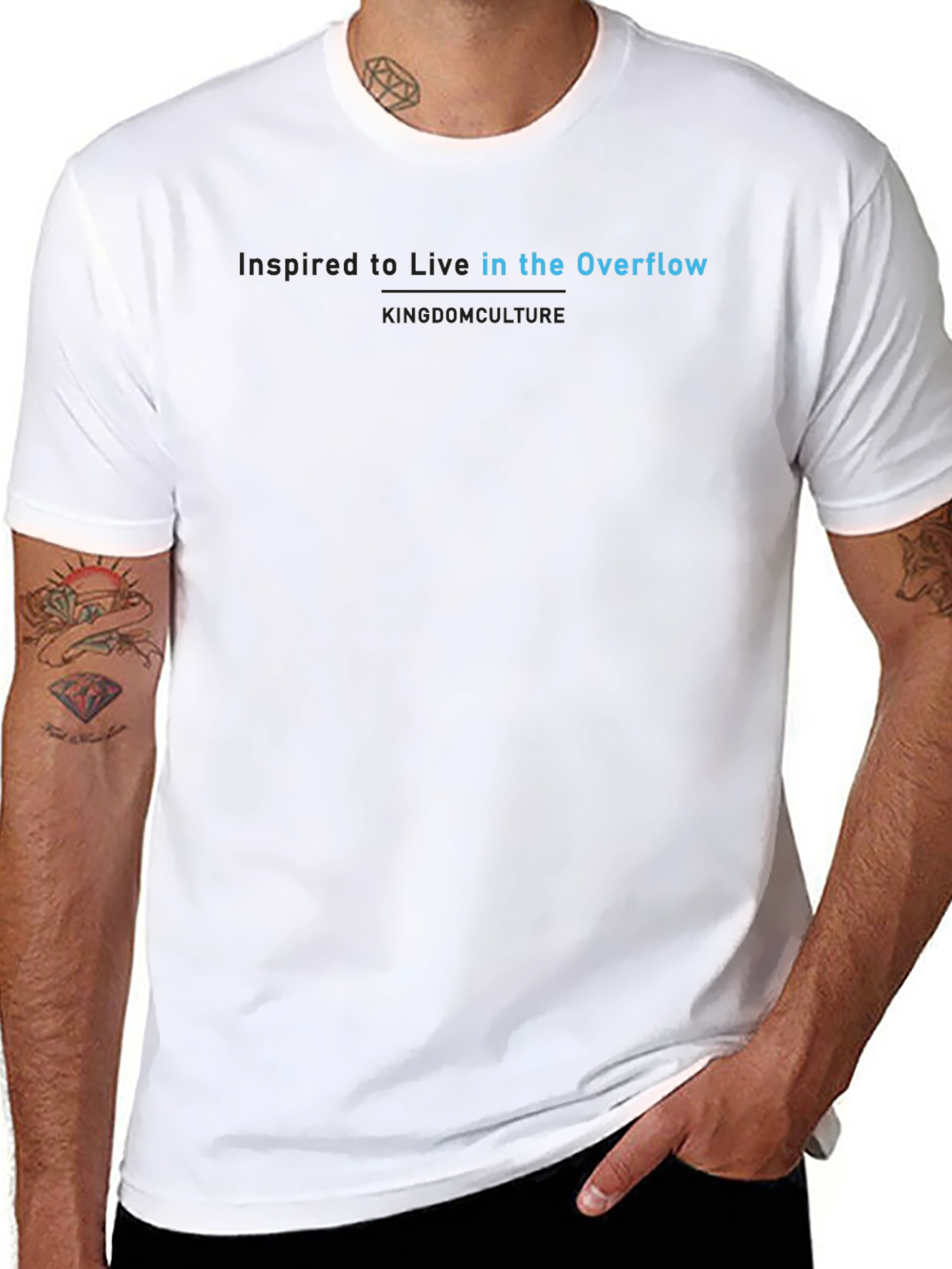 Inspired to Live in the Overflow Tee