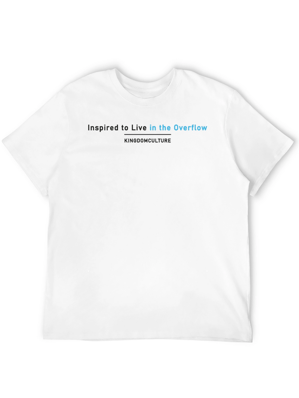 Inspired to Live in the Overflow Tee