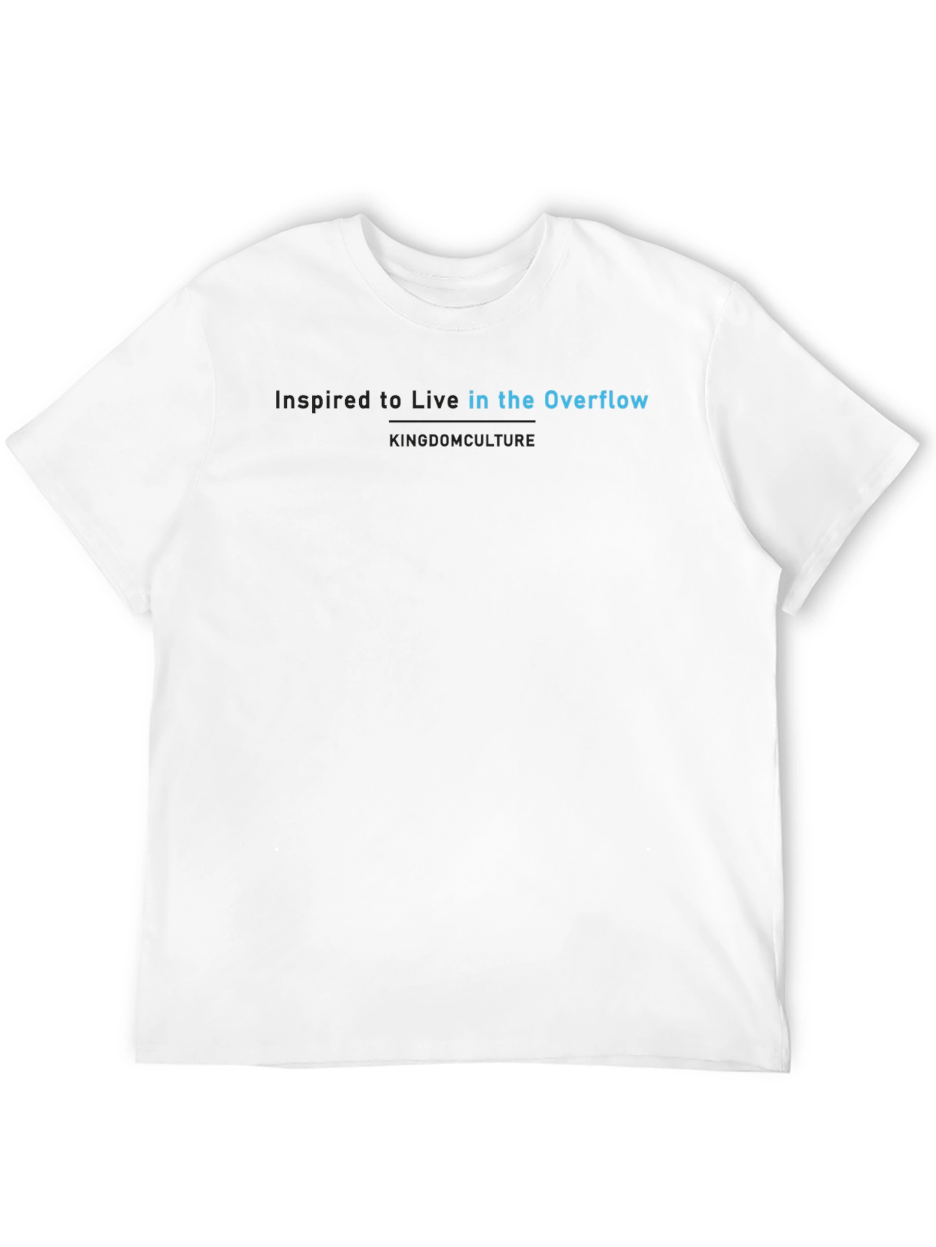 Inspired to Live in the Overflow Tee