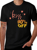 Kiss 90% OFF Black Graphic Tee