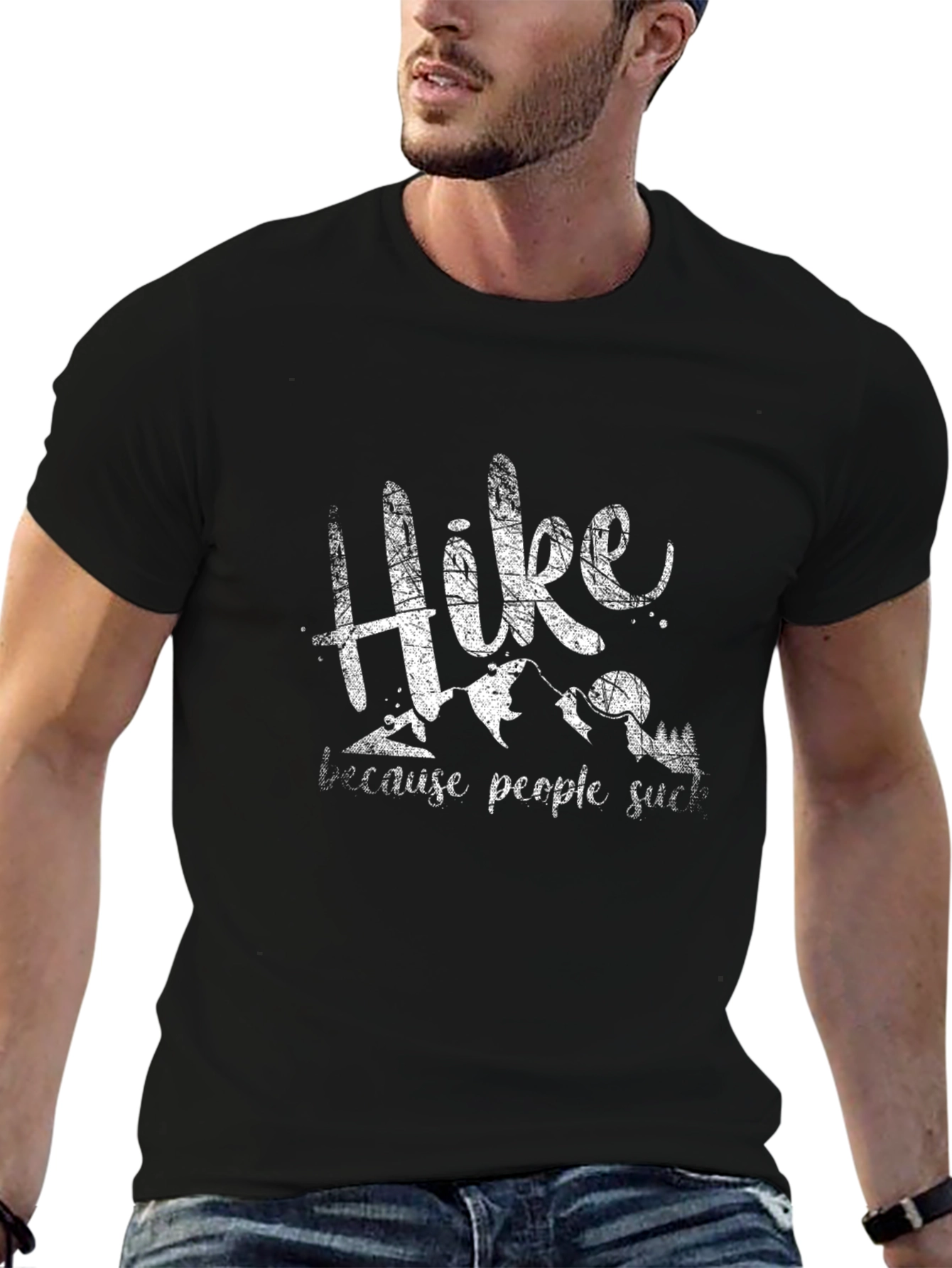 Hike Because People Suck T-Shirt