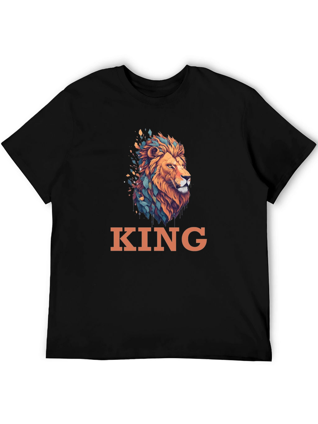 King Lion Graphic Tee - Stylish Mens T-Shirt