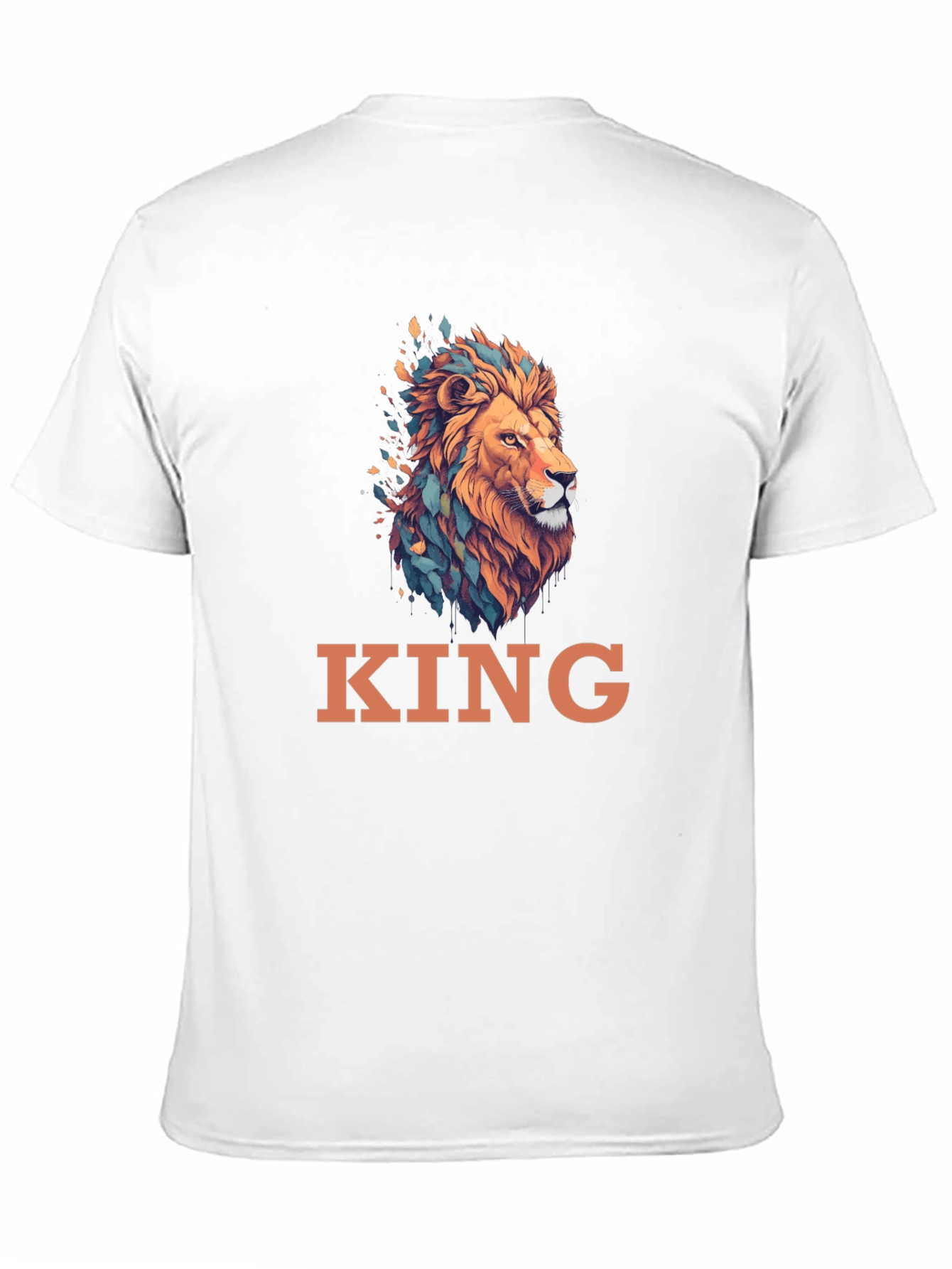 King Lion Graphic Tee - Stylish Mens T-Shirt