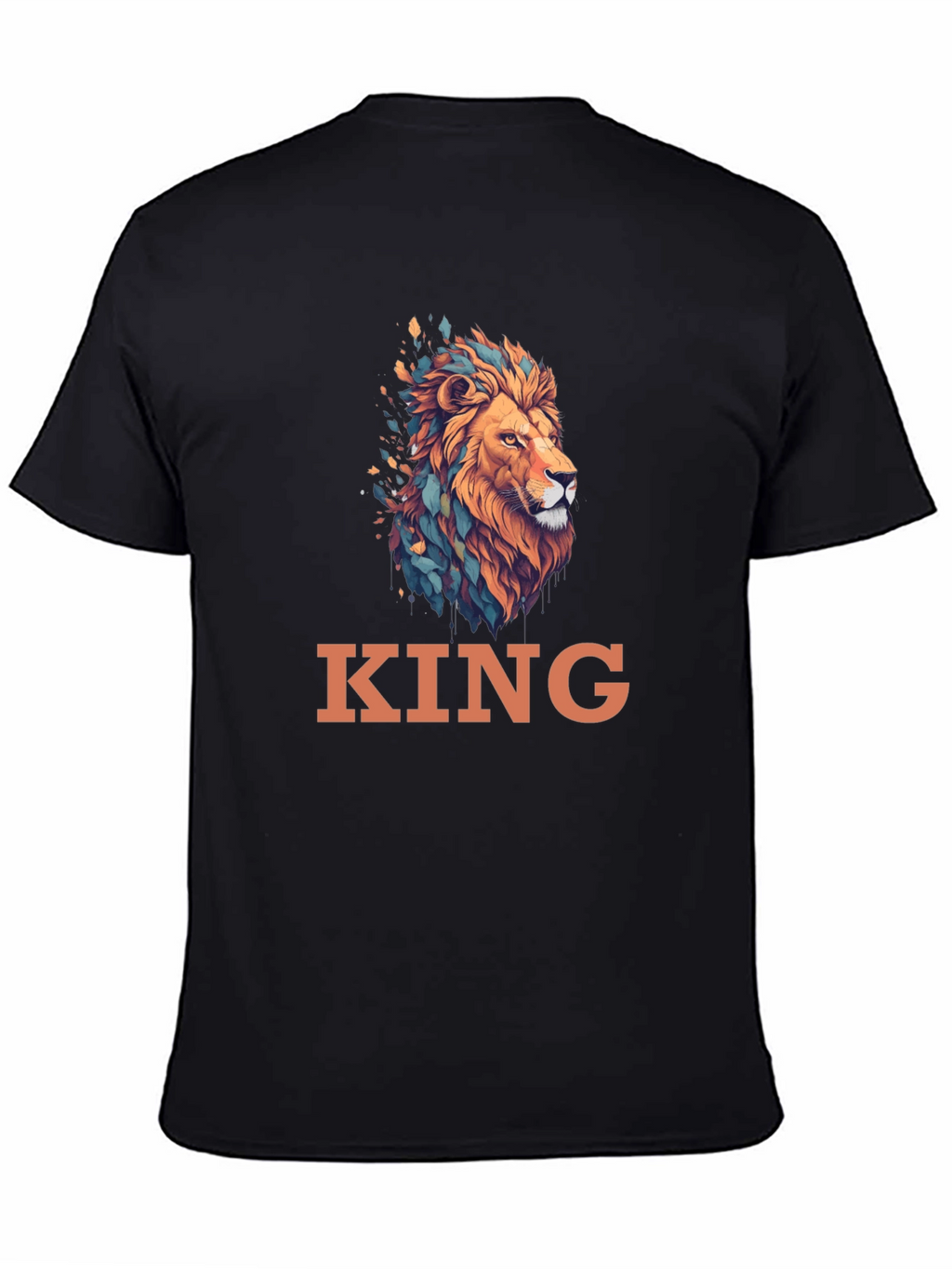 King Lion Graphic Tee - Stylish Mens T-Shirt