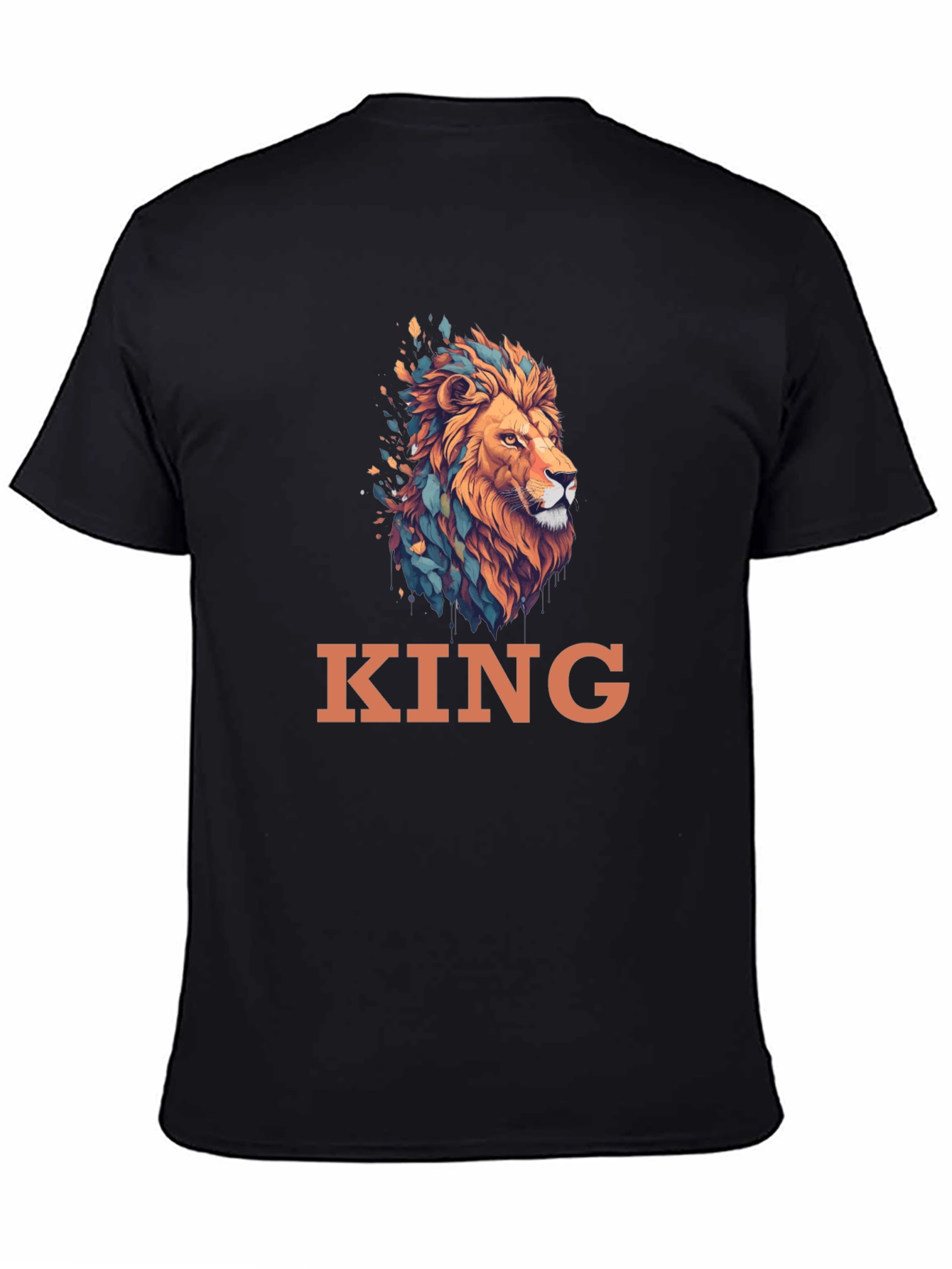 King Lion Graphic Tee - Stylish Mens T-Shirt