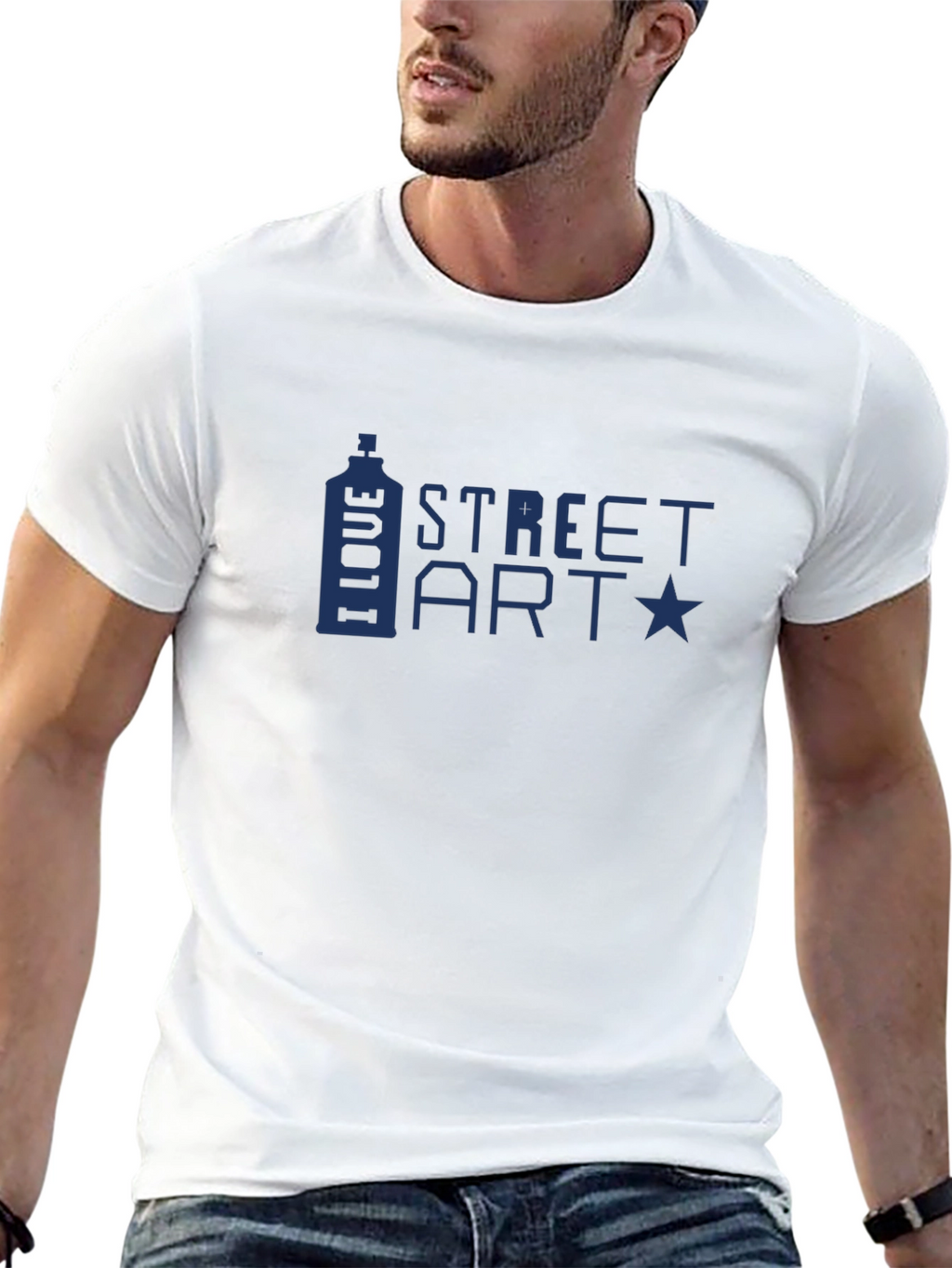 I Love Street Art T-Shirt - Urban Style