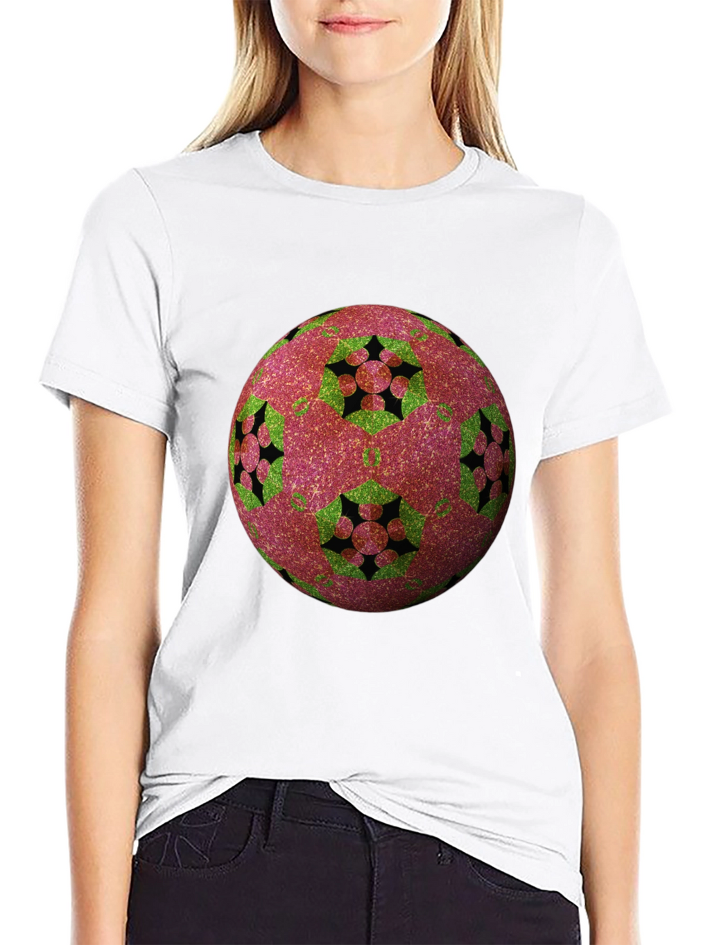 Abstract Orb Design Tee