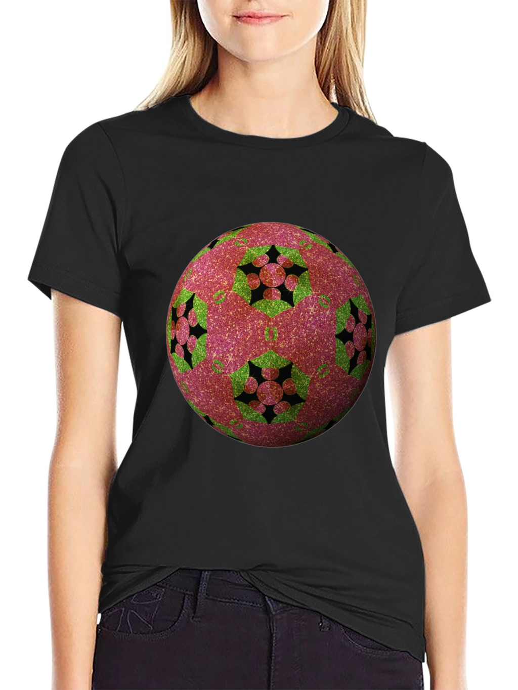 Abstract Orb Design Tee