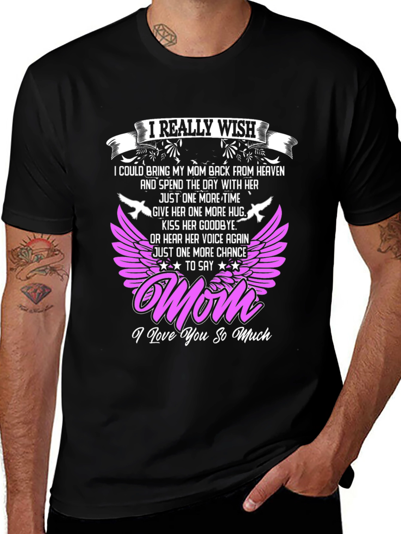 I Really Wish I Could Bring My Mom Back T-Shirt