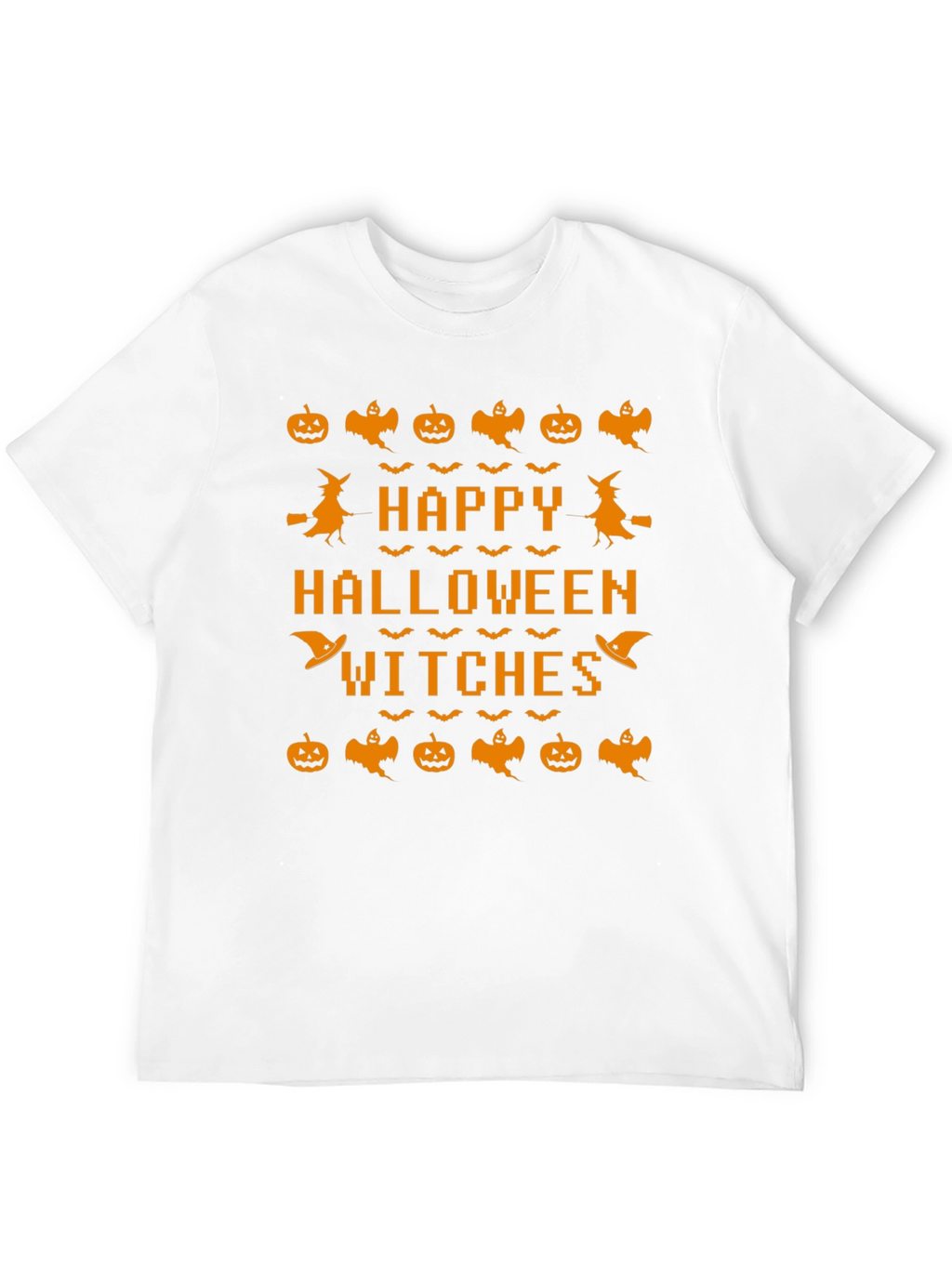 Happy Halloween Witches Black T-Shirt