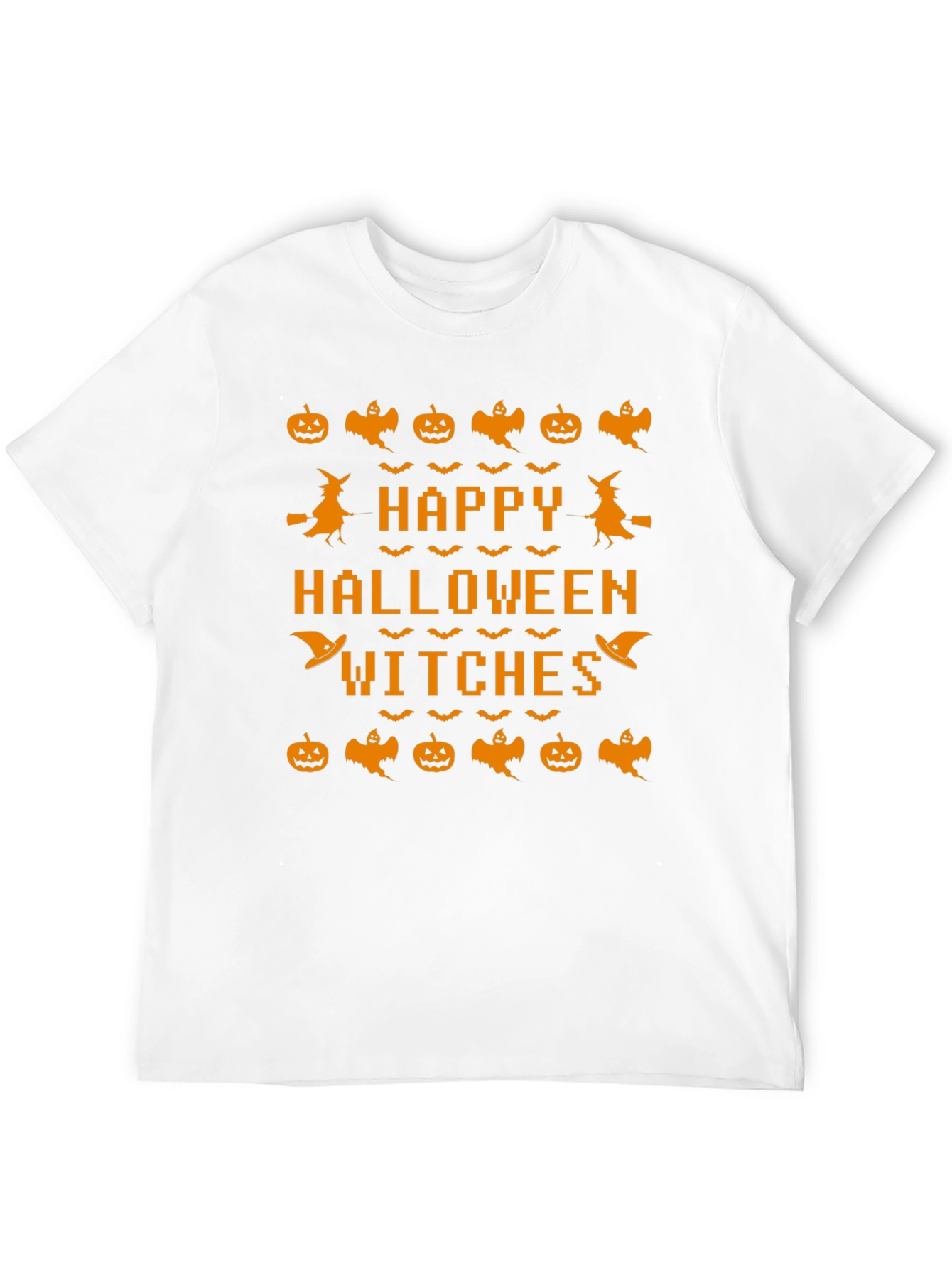 Happy Halloween Witches Black T-Shirt