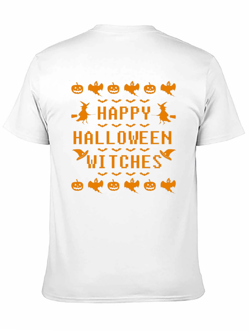 Happy Halloween Witches Black T-Shirt