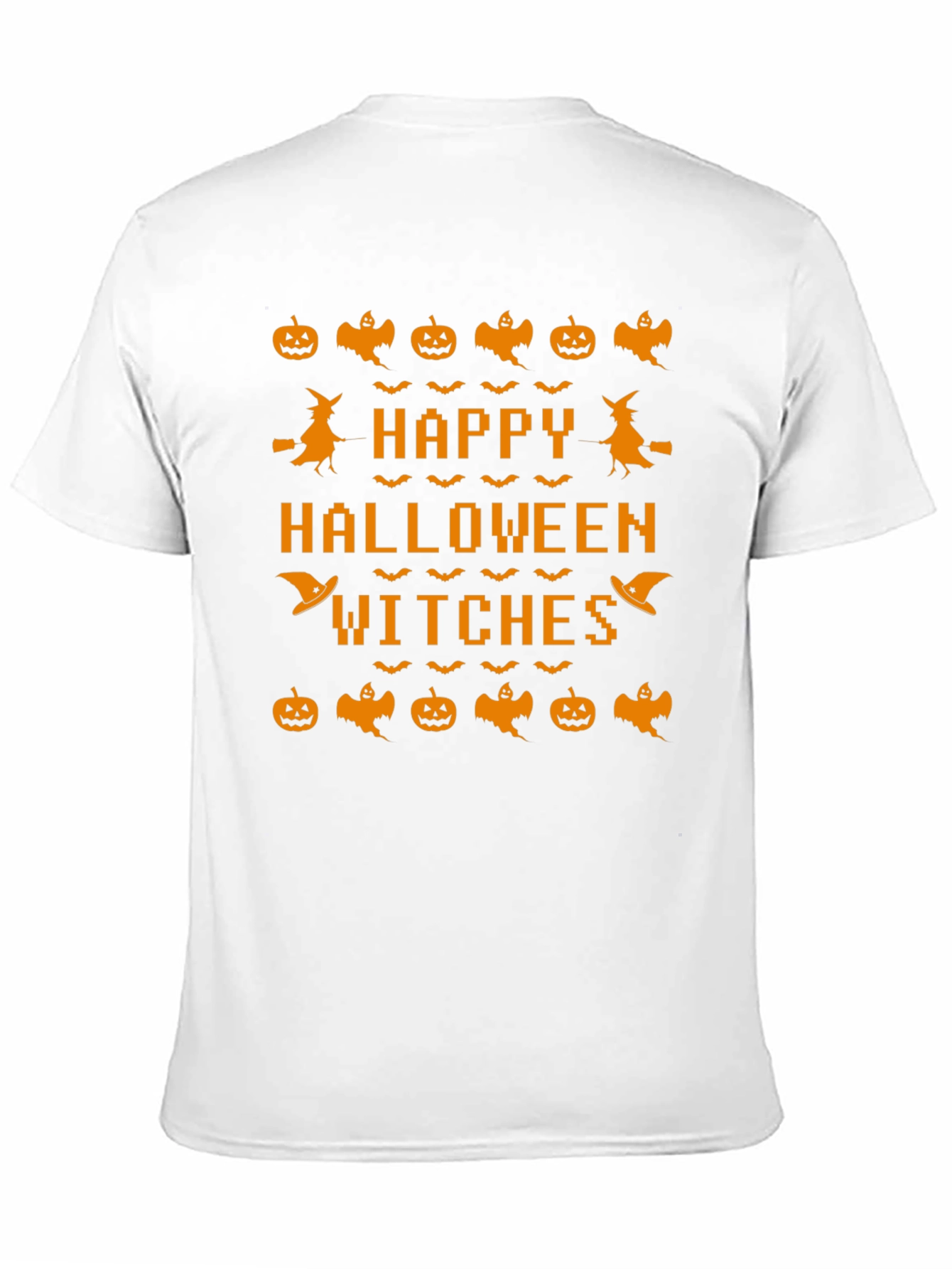 Happy Halloween Witches Black T-Shirt