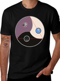 Yin Yang Universe T-Shirt - Balance and Harmony