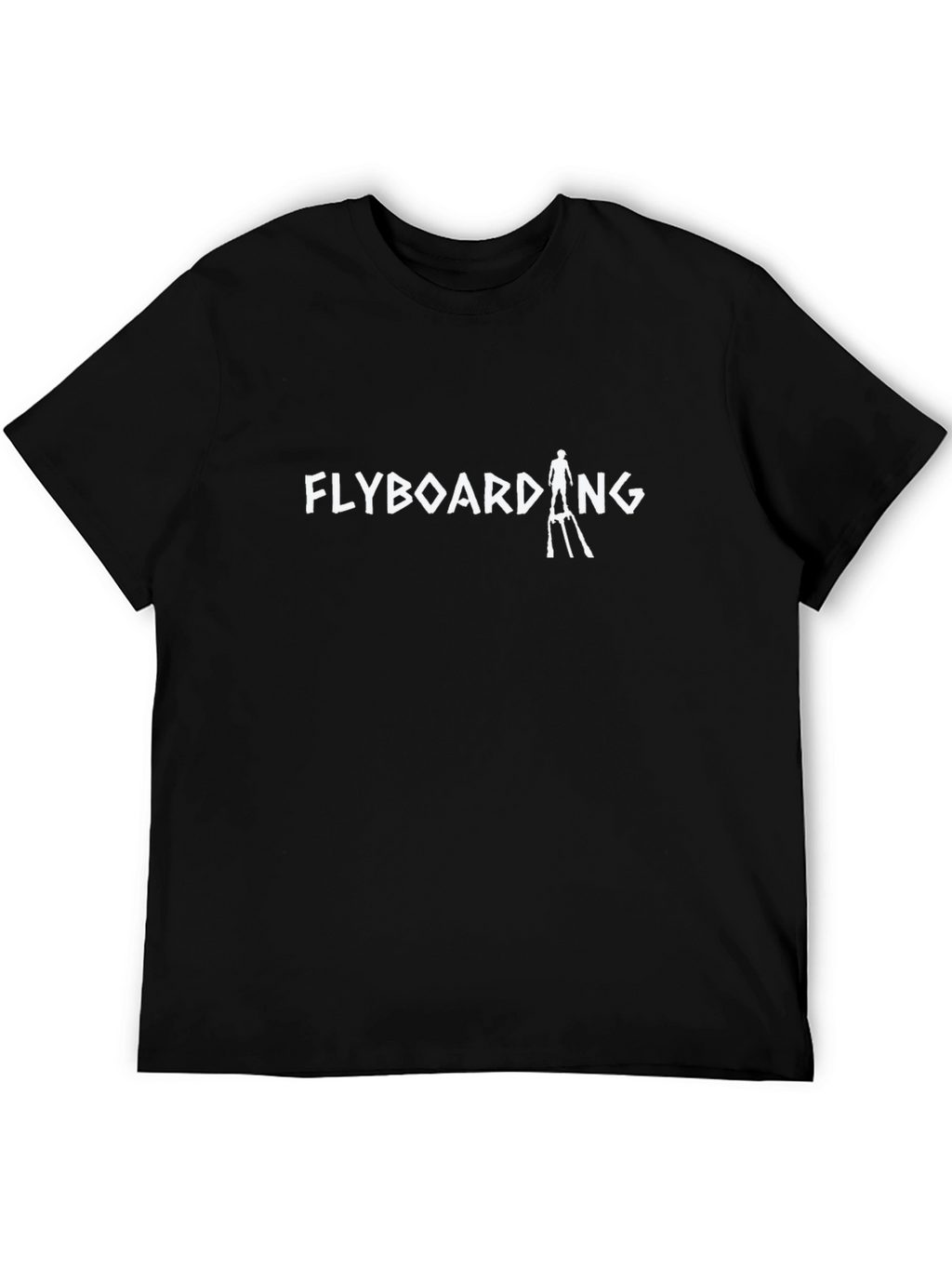 Flyboarding Graphic T-Shirt - Black