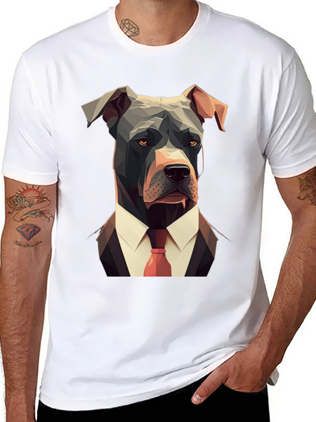 Dog Boss Graphic Tee - Funny Animal Lover Shirt