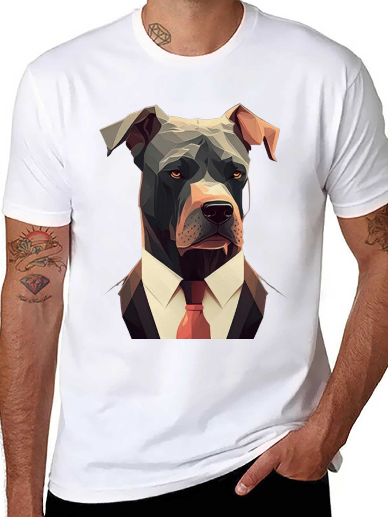 Dog Boss Graphic Tee - Funny Animal Lover Shirt