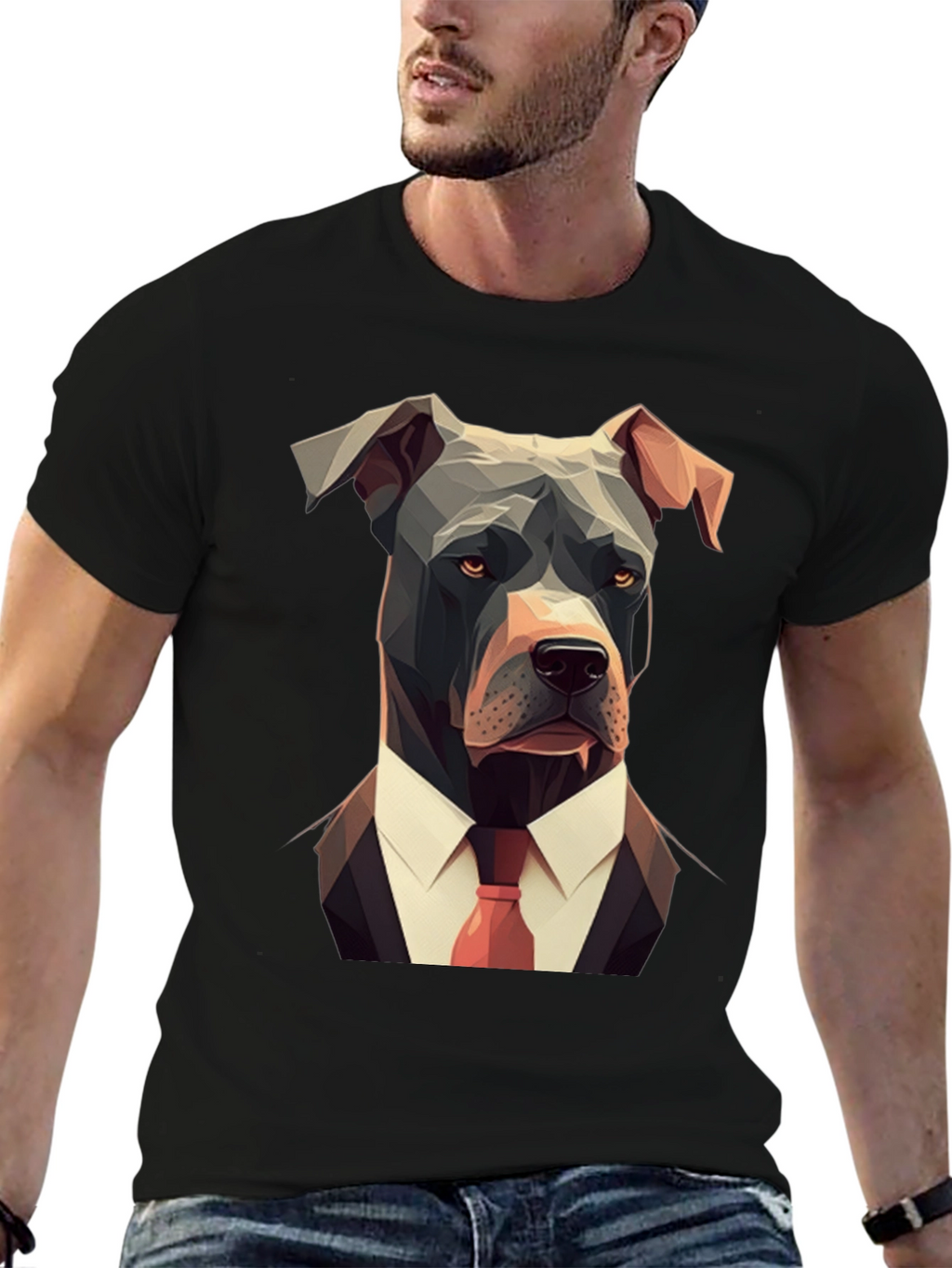 Dog Boss Graphic Tee - Funny Animal Lover Shirt