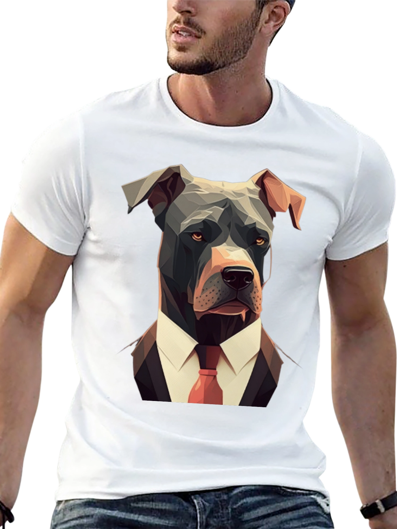 Dog Boss Graphic Tee - Funny Animal Lover Shirt