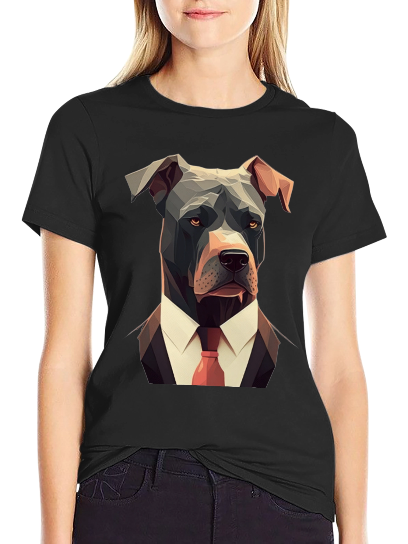 Dog Boss Graphic Tee - Funny Animal Lover Shirt