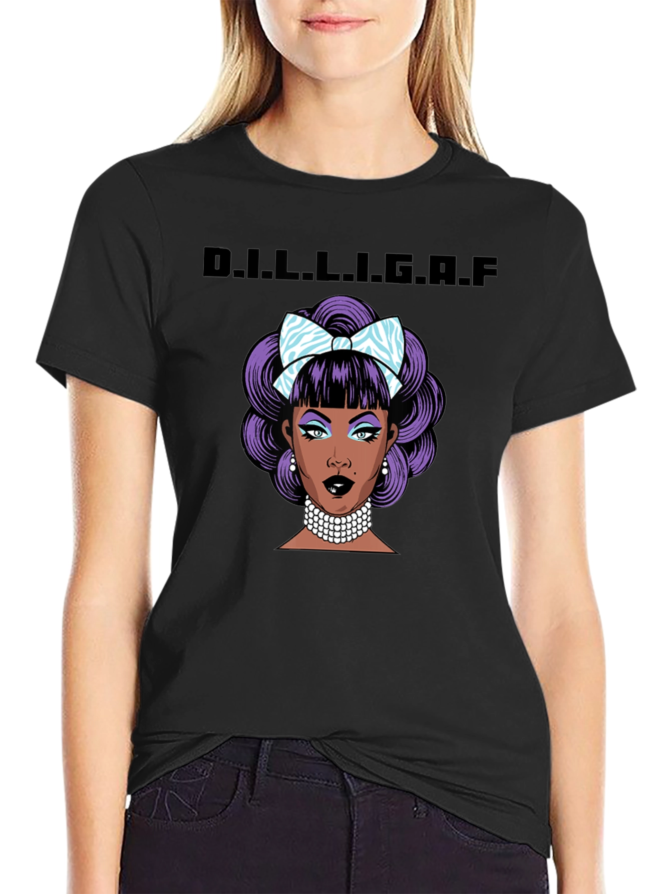 D.I.L.L.I.G.A.F. Graphic T-Shirt