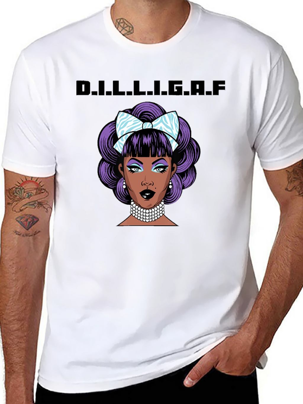 D.I.L.L.I.G.A.F. Graphic T-Shirt