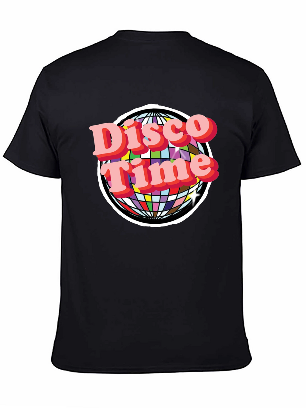 Disco Time Graphic Tee - Retro Style