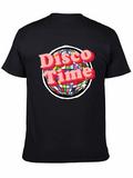 Disco Time Graphic Tee - Retro Style