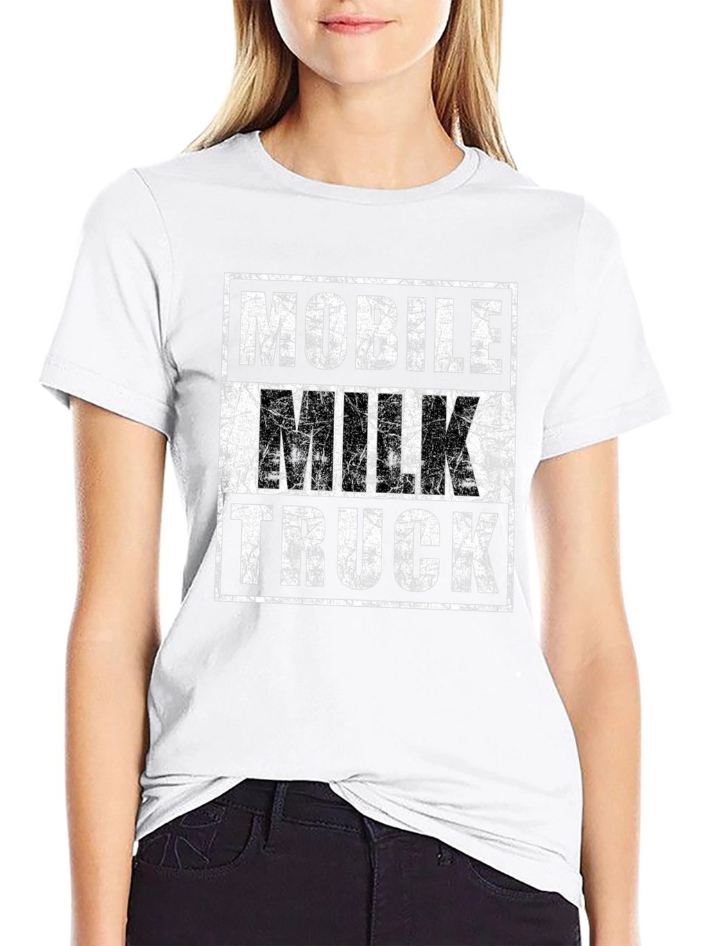 Mobile Milk Truck Graphic Tee