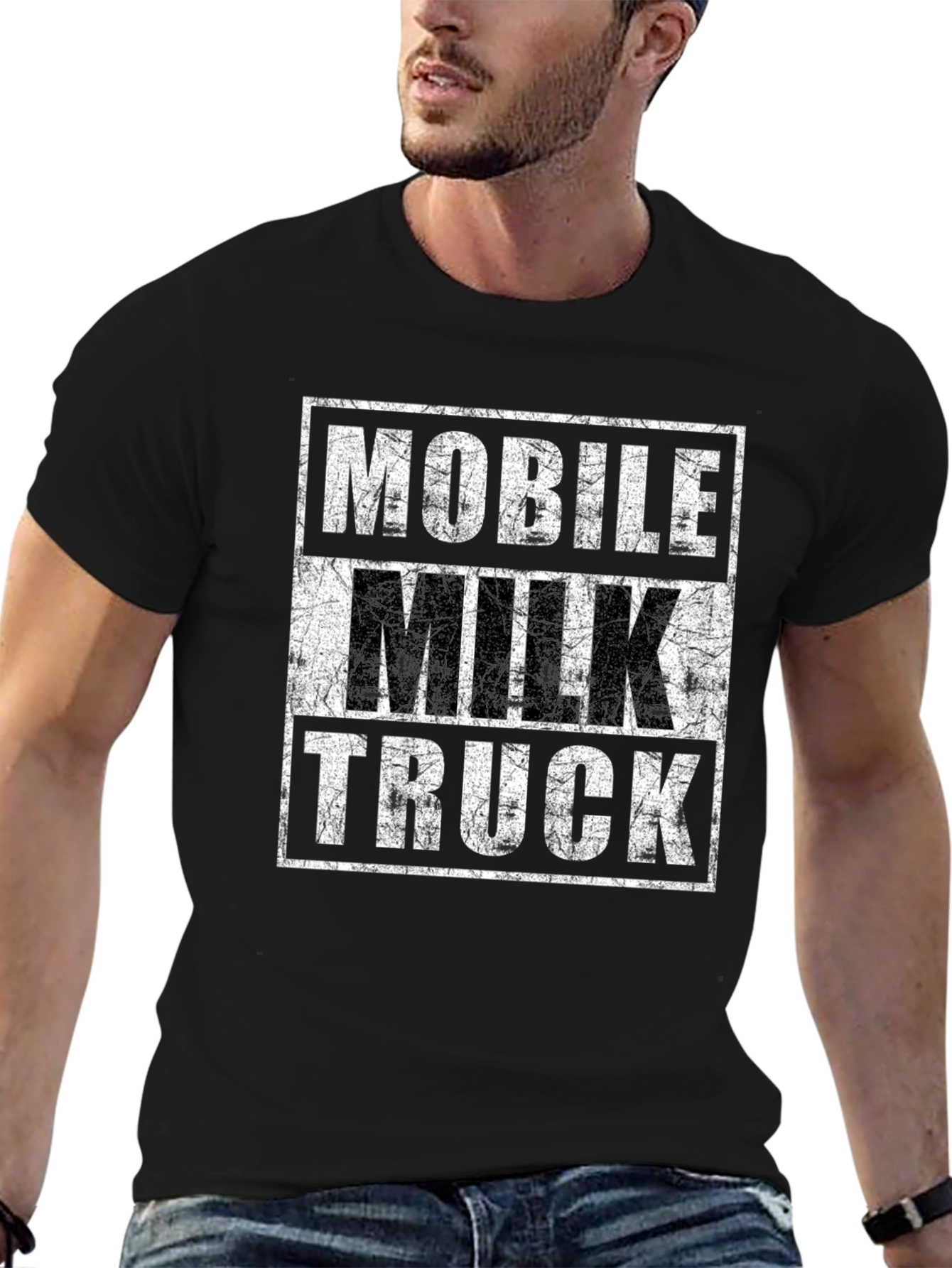 Mobile Milk Truck Graphic Tee