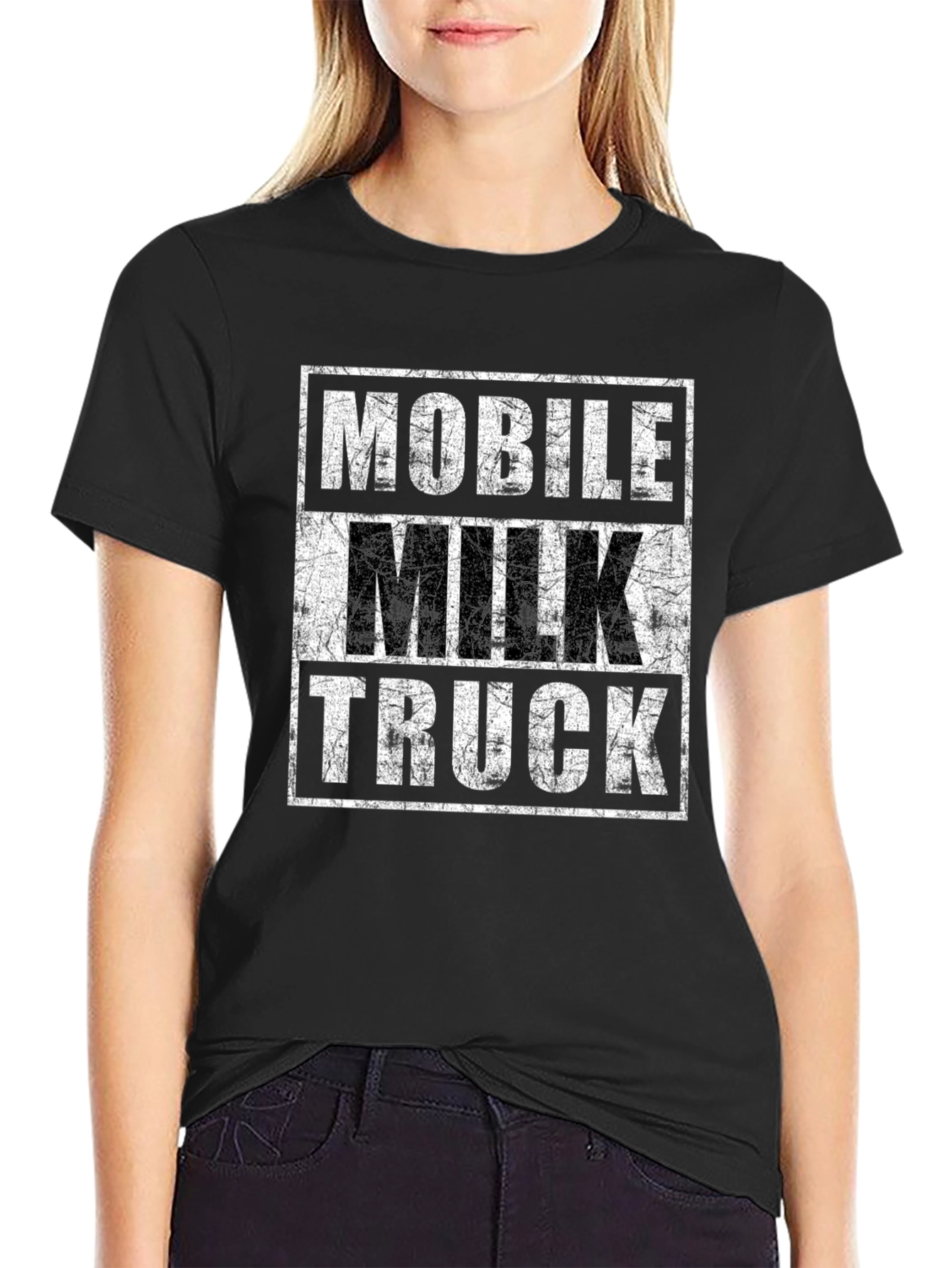 Mobile Milk Truck Graphic Tee