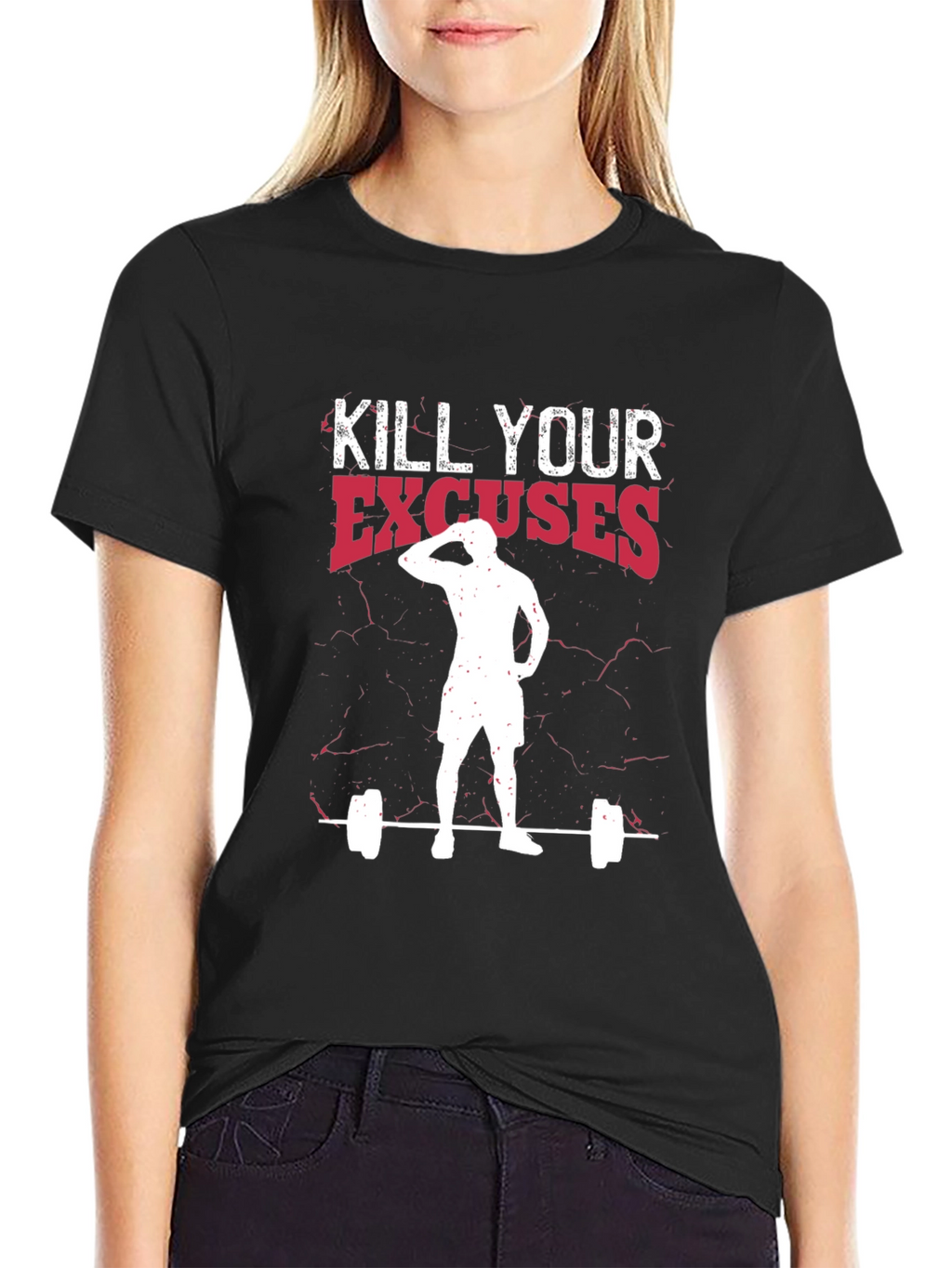 Kill Your Excuses Black Graphic Tee
