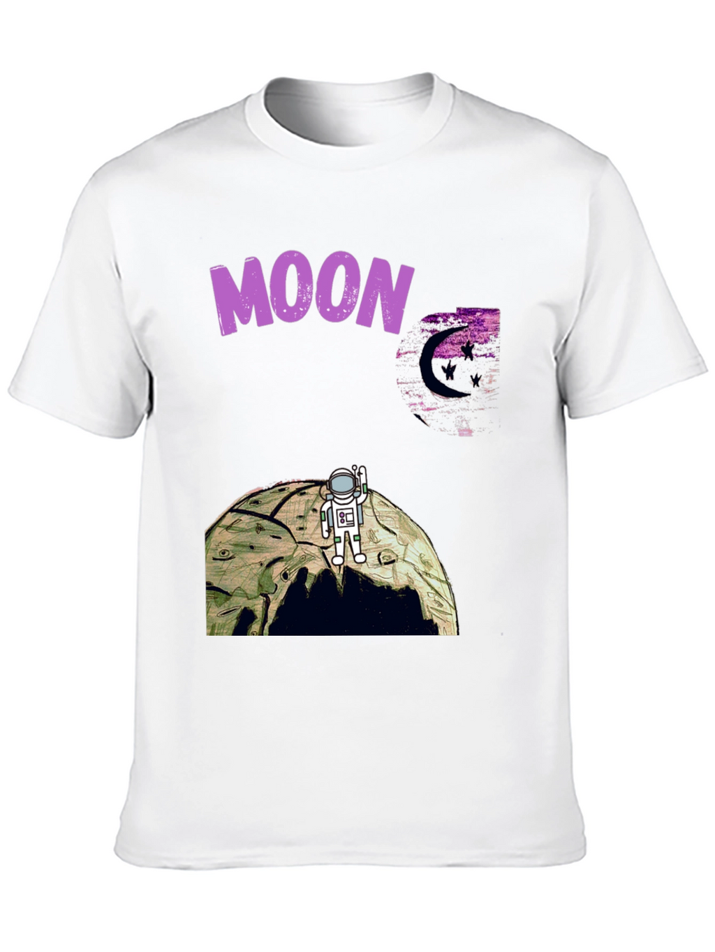 Moon Landing T-Shirt - Astronaut Graphic Tee