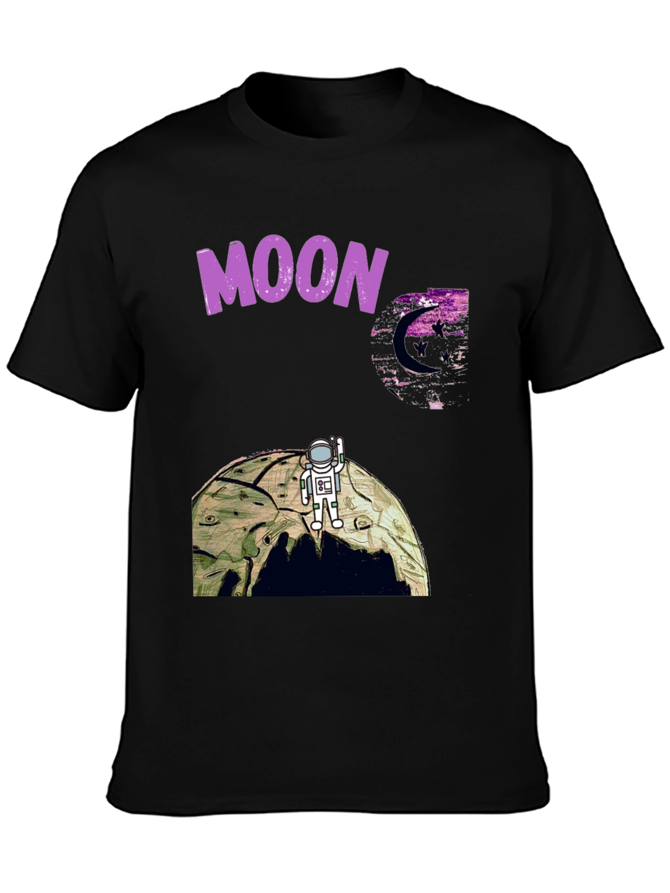 Moon Landing T-Shirt - Astronaut Graphic Tee