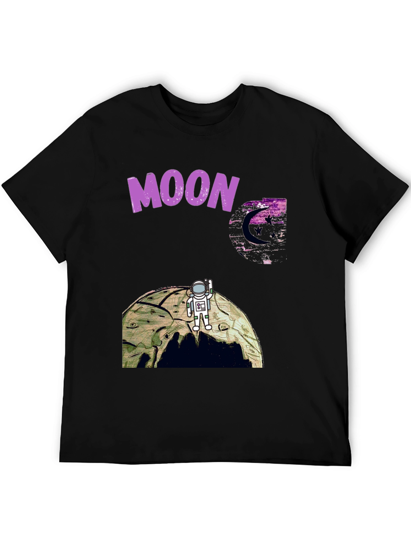 Moon Landing T-Shirt - Astronaut Graphic Tee