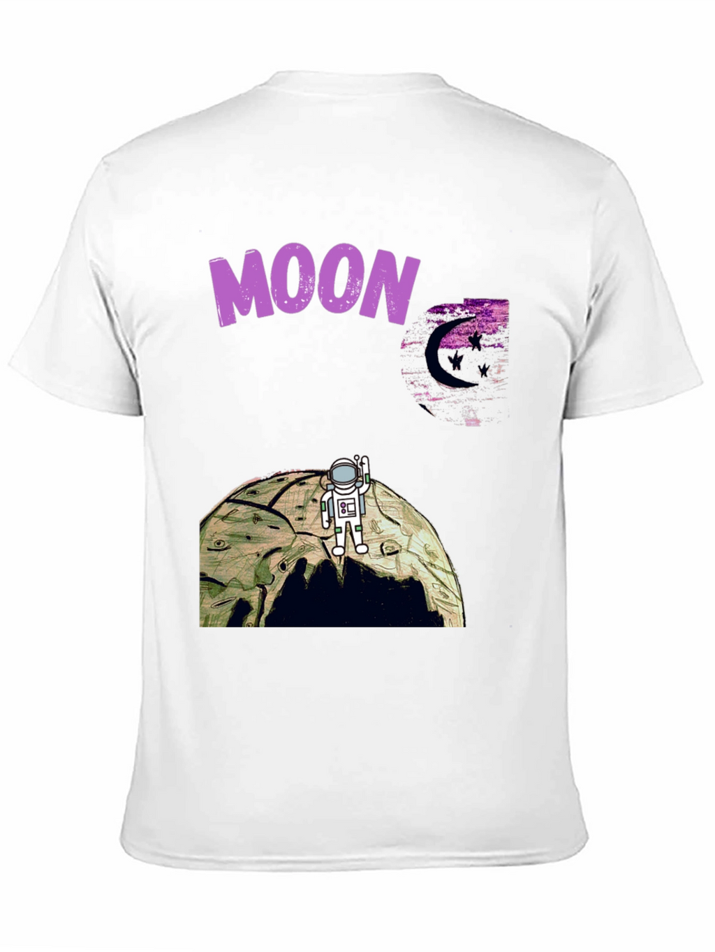 Moon Landing T-Shirt - Astronaut Graphic Tee
