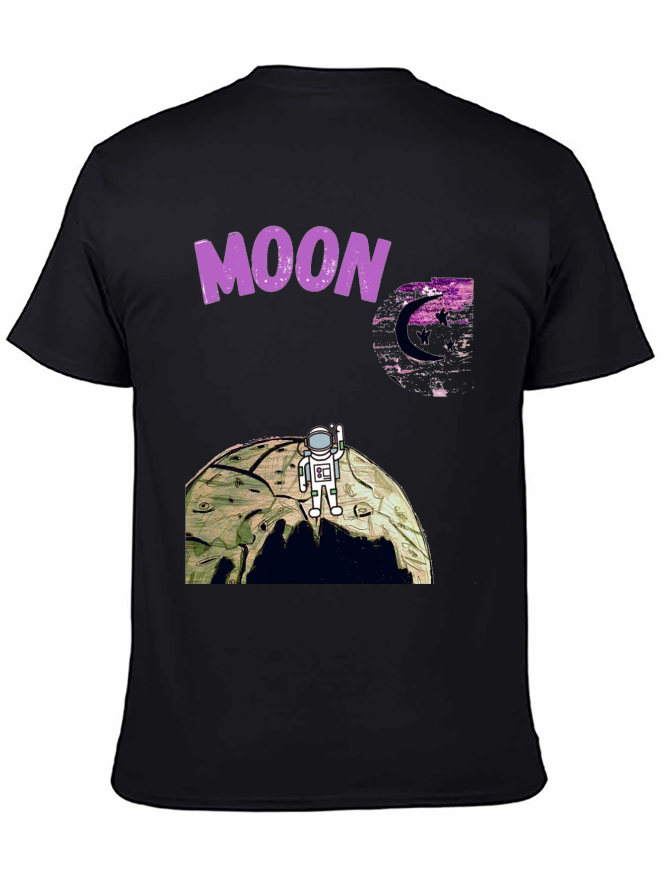 Moon Landing T-Shirt - Astronaut Graphic Tee