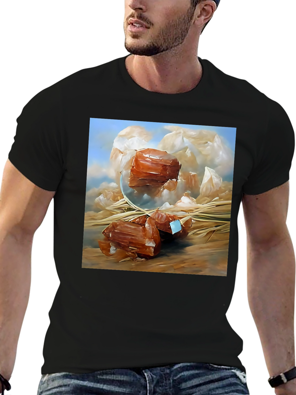 Modern Abstract Art Graphic T-Shirt