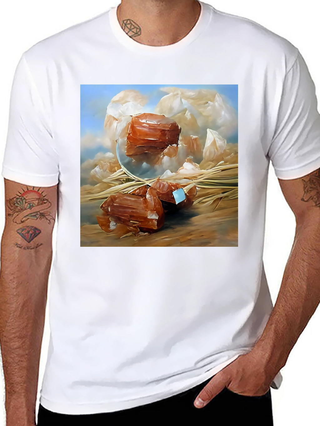 Modern Abstract Art Graphic T-Shirt