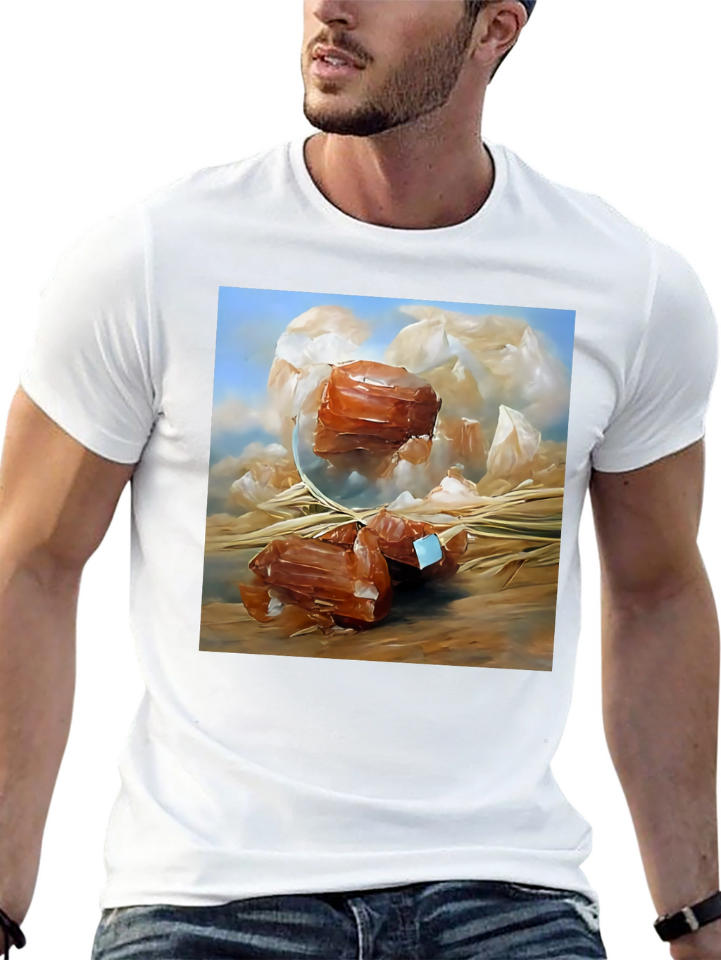 Modern Abstract Art Graphic T-Shirt