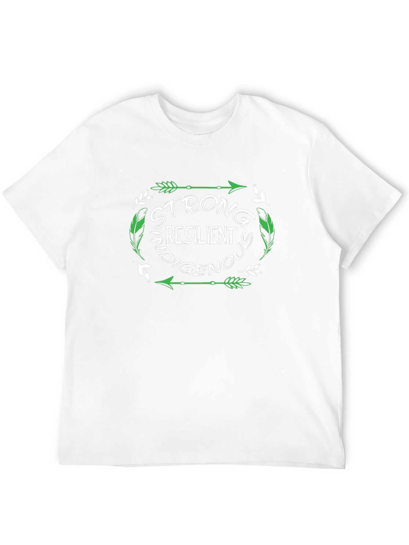 Strong Resilient Indigenous Black Graphic Tee