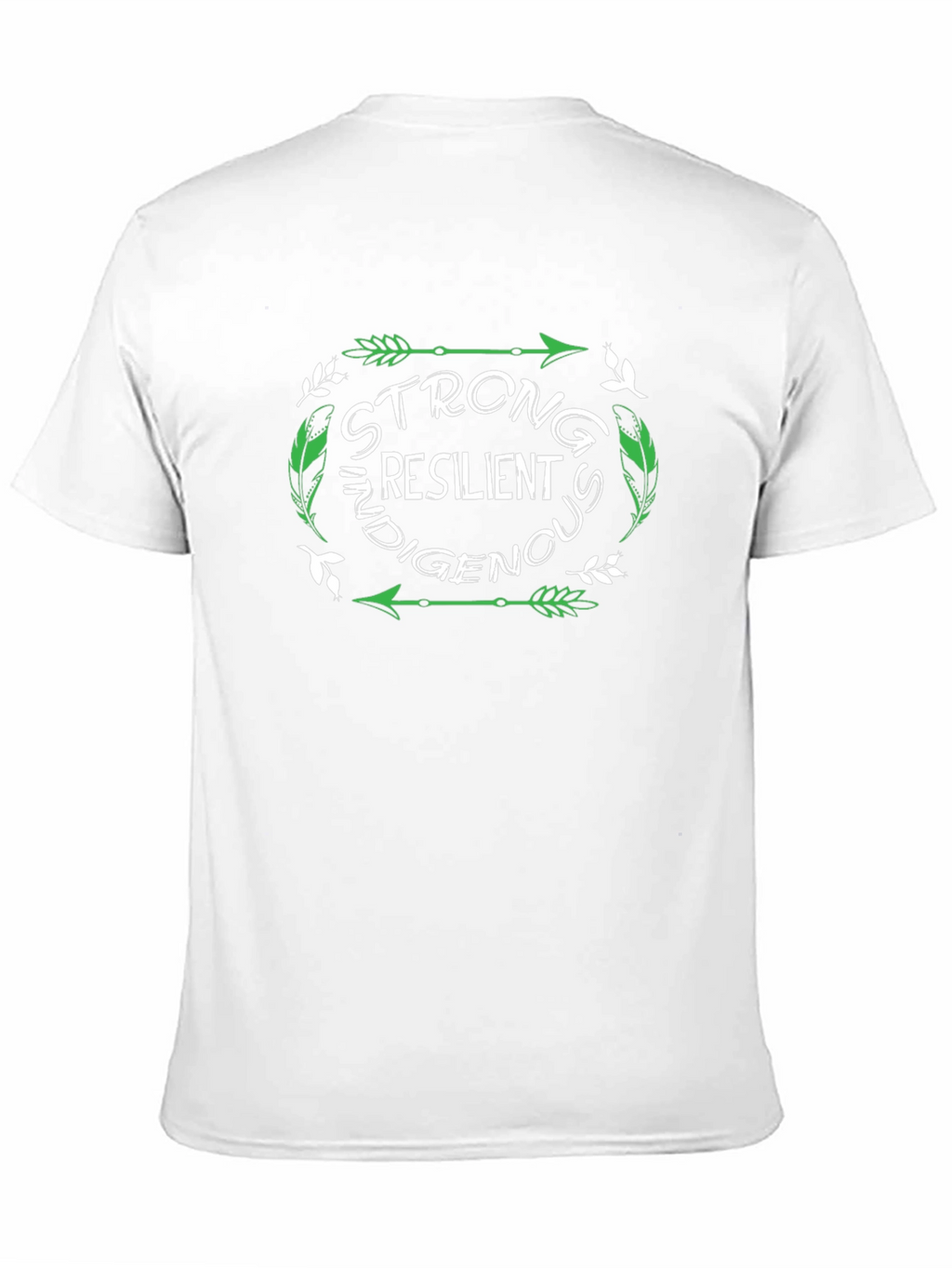 Strong Resilient Indigenous Black Graphic Tee