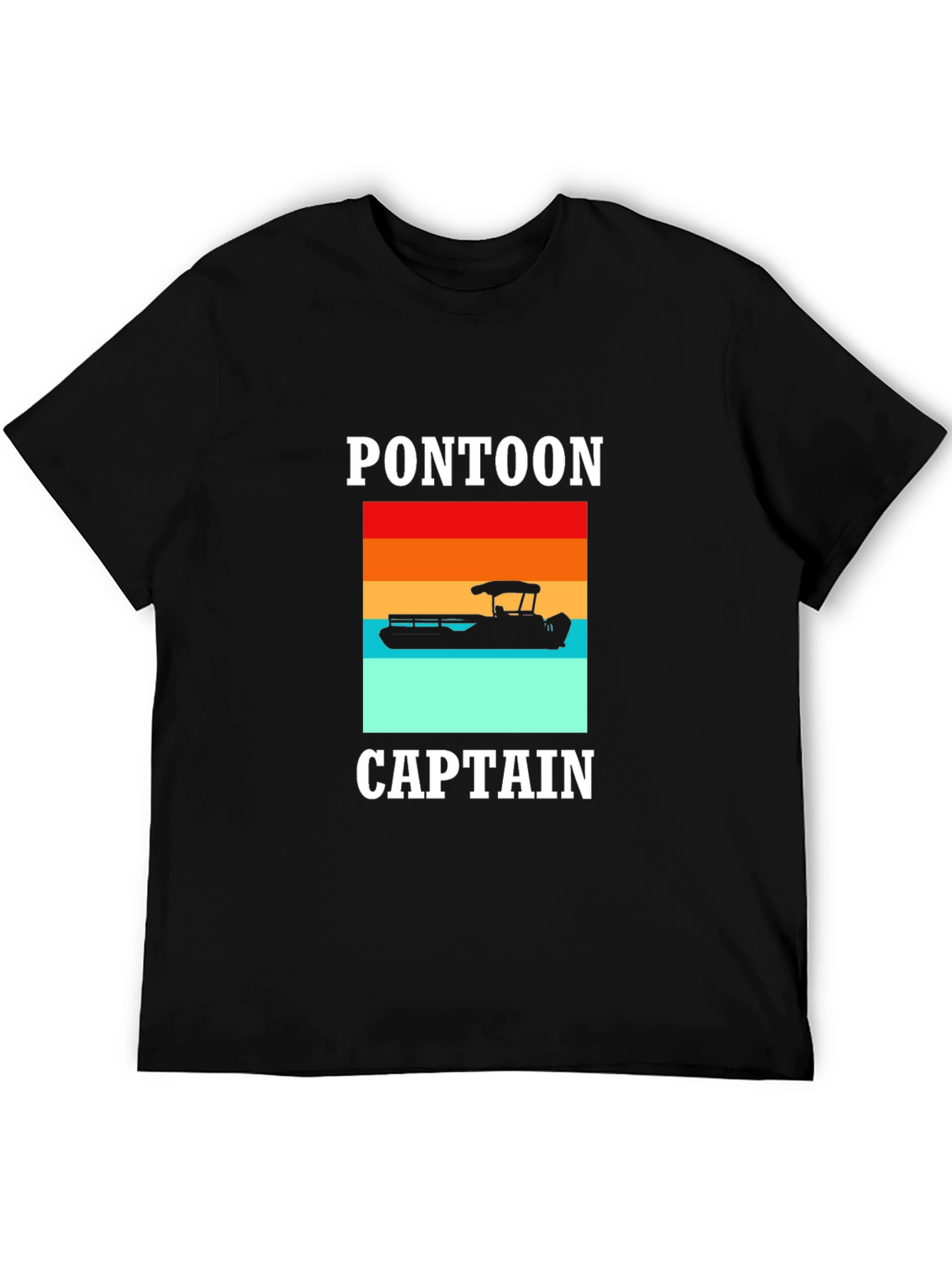 Pontoon Captain Graphic Tee - Boating Fun!