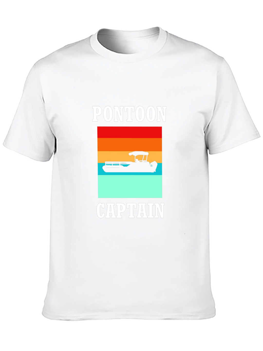 Pontoon Captain Graphic Tee - Boating Fun!