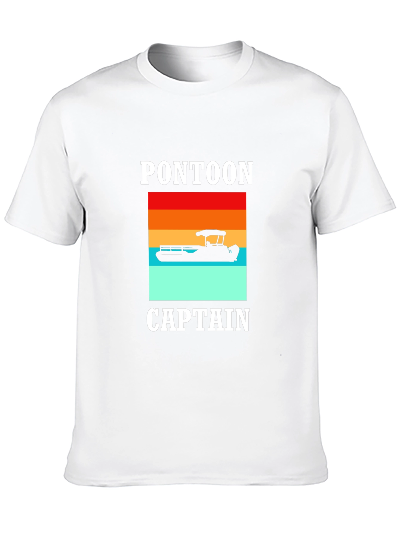 Pontoon Captain Graphic Tee - Boating Fun!