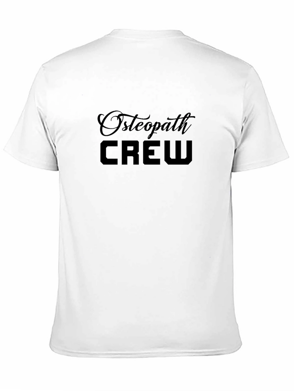 Osteopath Crew Black T-Shirt