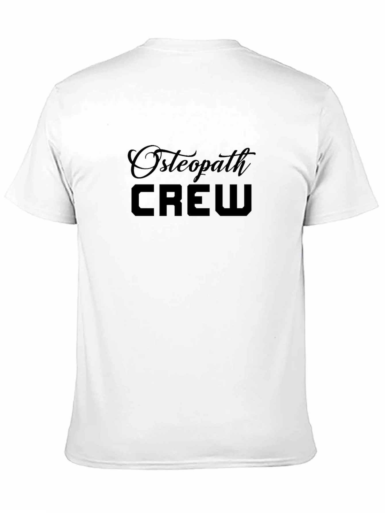 Osteopath Crew Black T-Shirt
