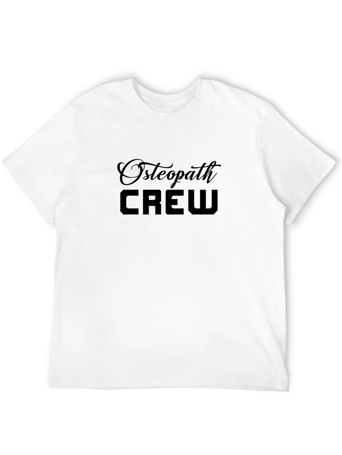 Osteopath Crew Black T-Shirt