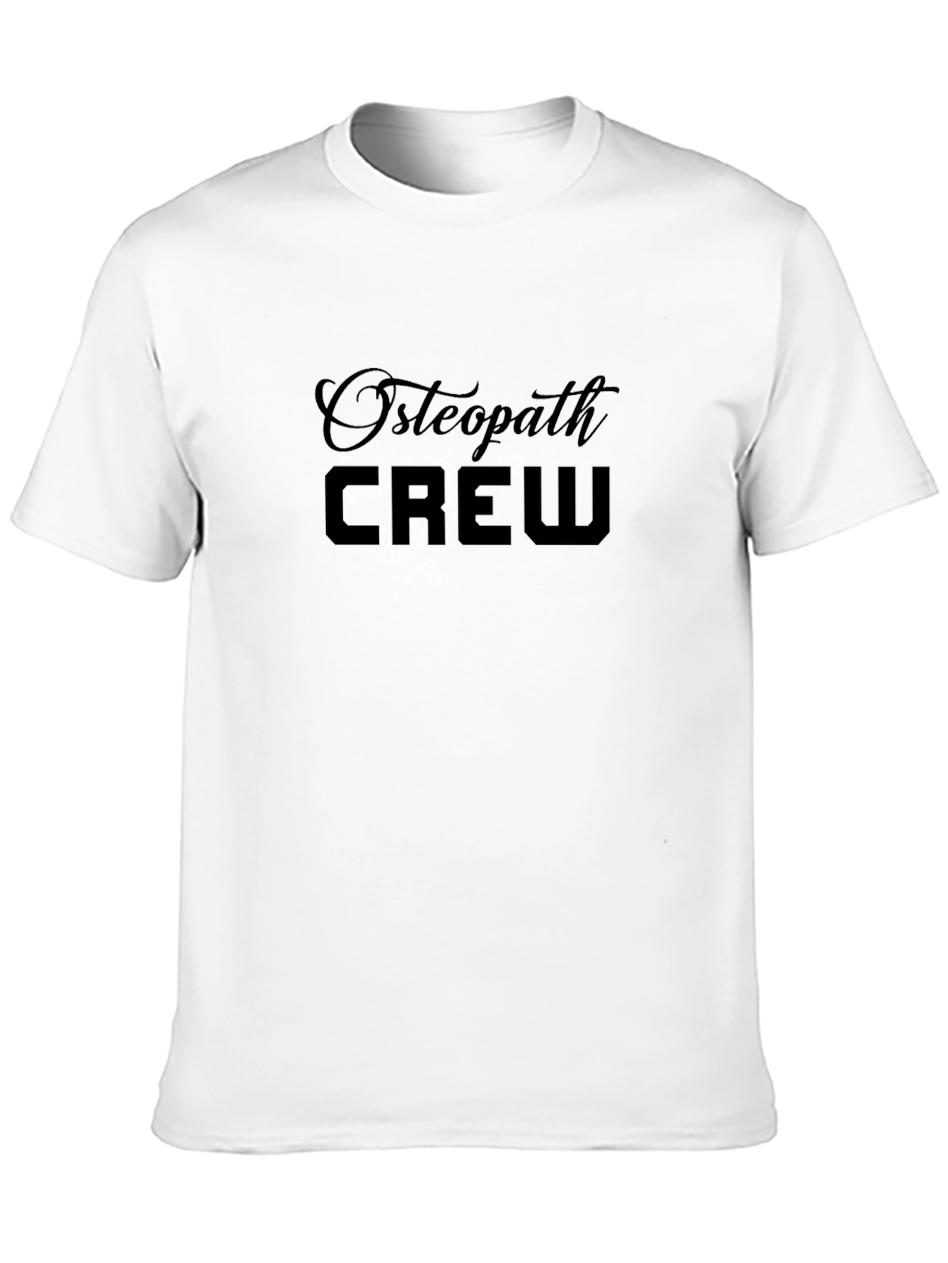 Osteopath Crew Black T-Shirt