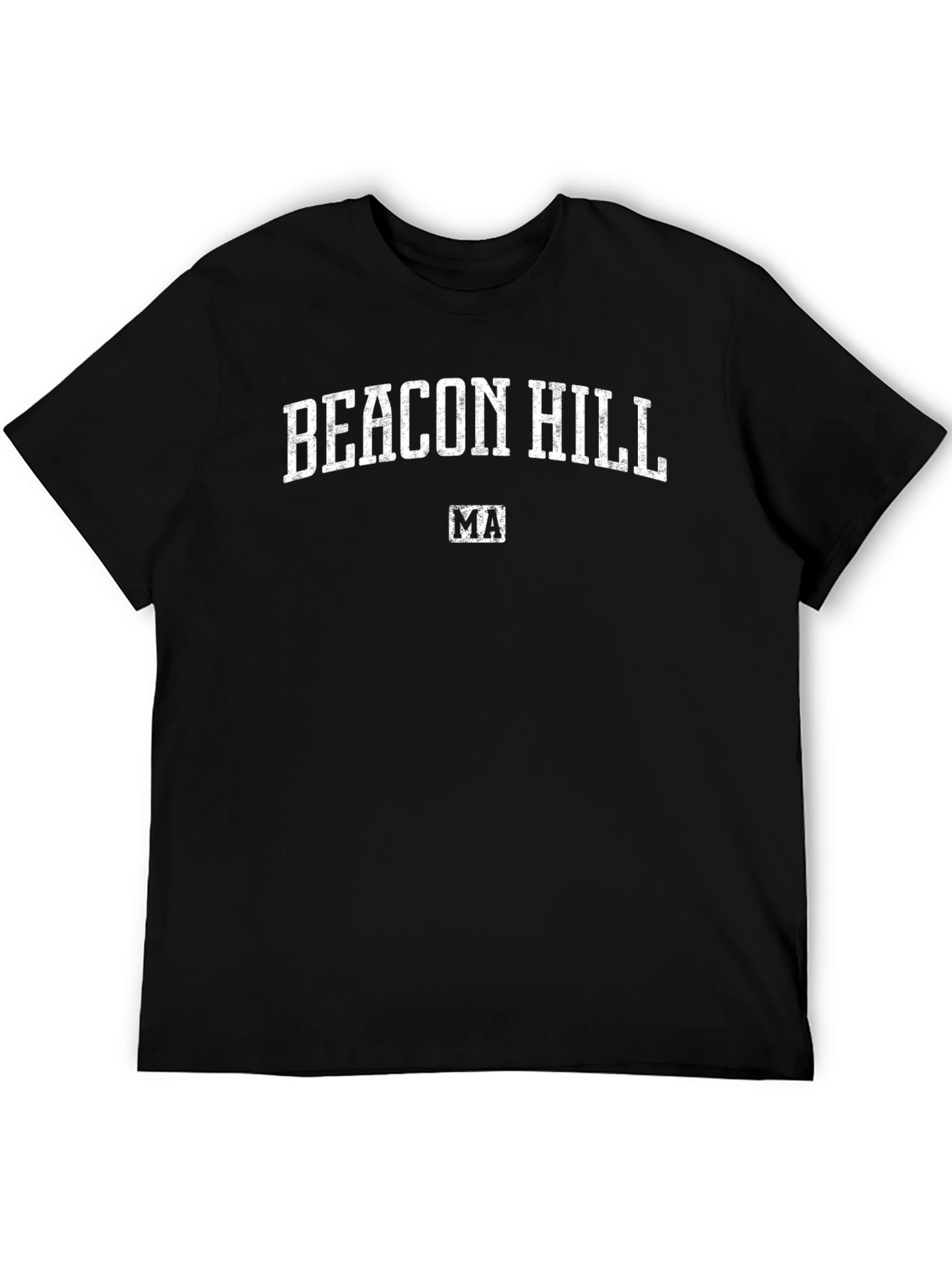 Beacon Hill MA T-Shirt - Classic Design